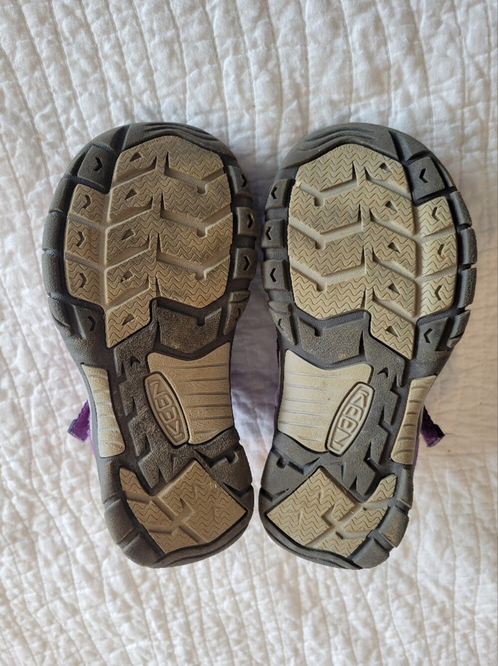 KEEN Kids' Purple Closed-Toe Sandals - Picture 7 of 8